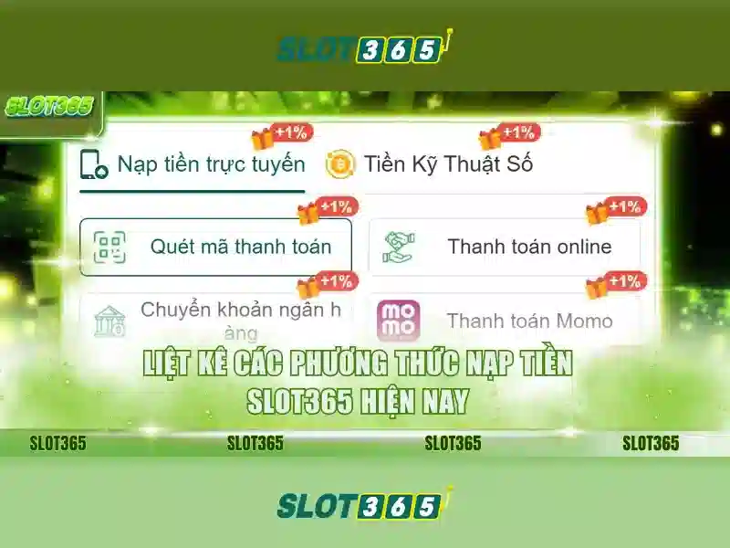Đa Dạng Game Slot Tại SLOT365