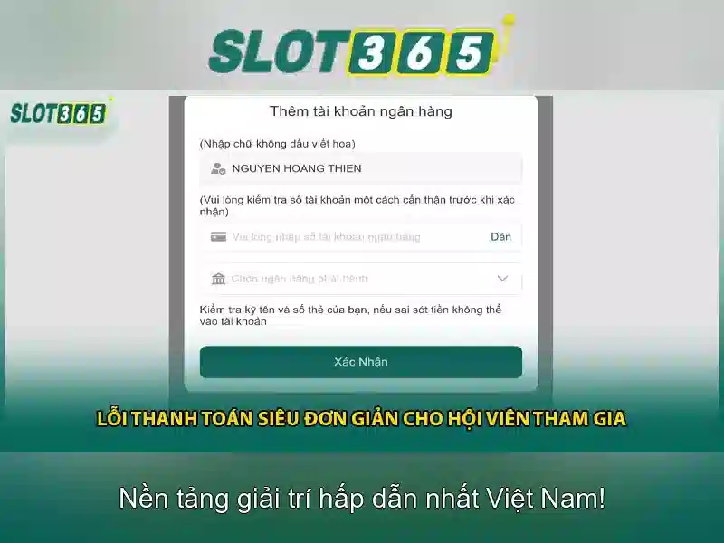 SLOT365 - Trải Nghiệm Cá Cược Đỉnh Cao Với Chương Trình Nhận Thưởng Slot365 Hấp Dẫn 2026